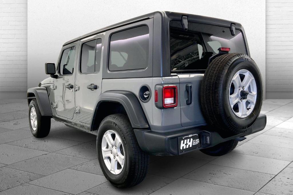 used 2021 Jeep Wrangler Unlimited car, priced at $33,995