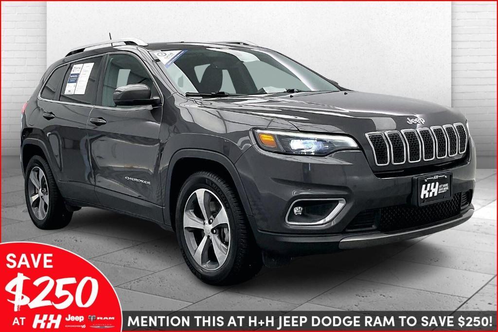 used 2019 Jeep Cherokee car, priced at $17,918