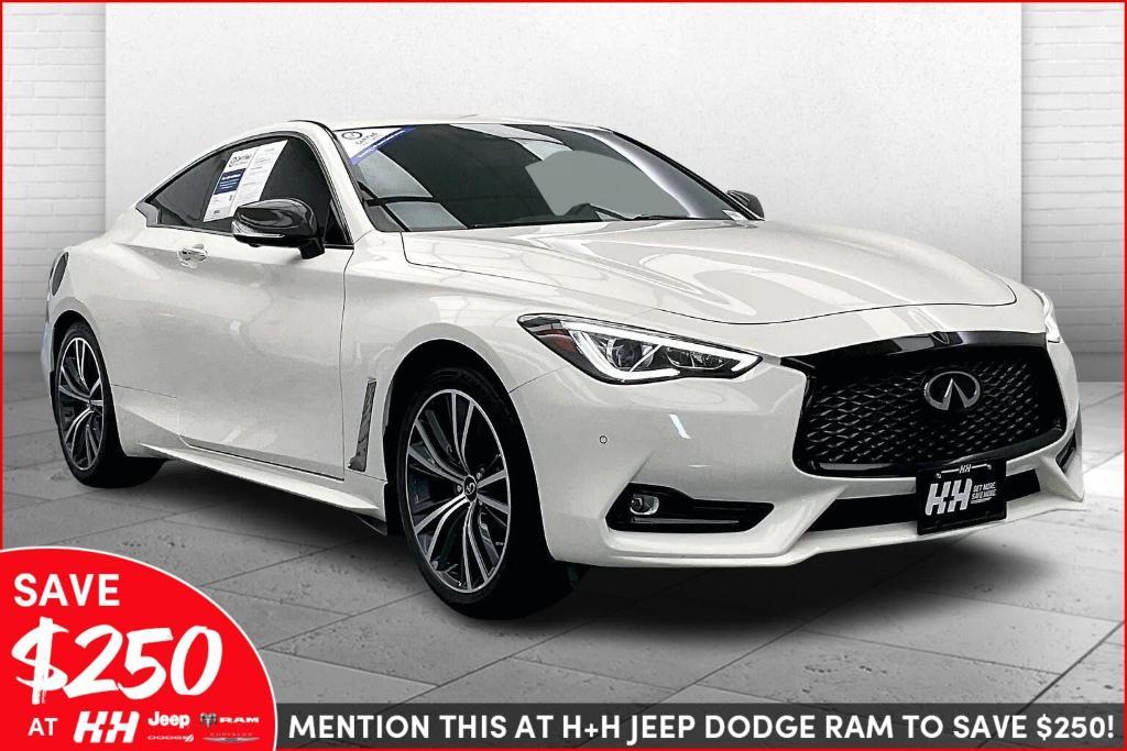 used 2021 INFINITI Q60 car, priced at $33,865
