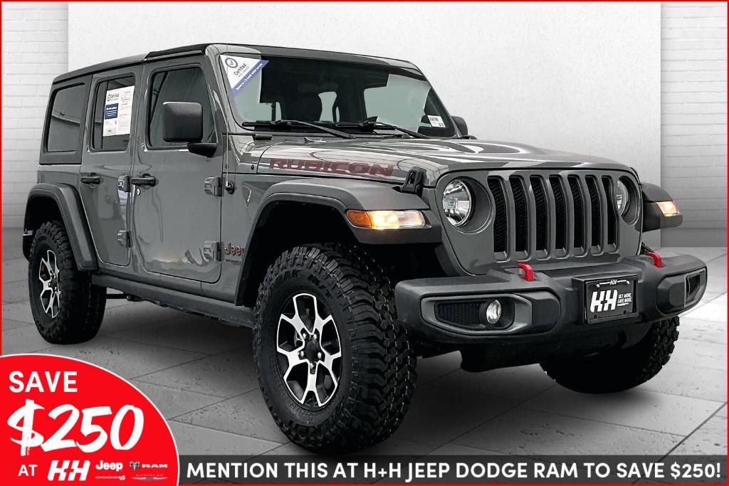 used 2021 Jeep Wrangler Unlimited car, priced at $33,231