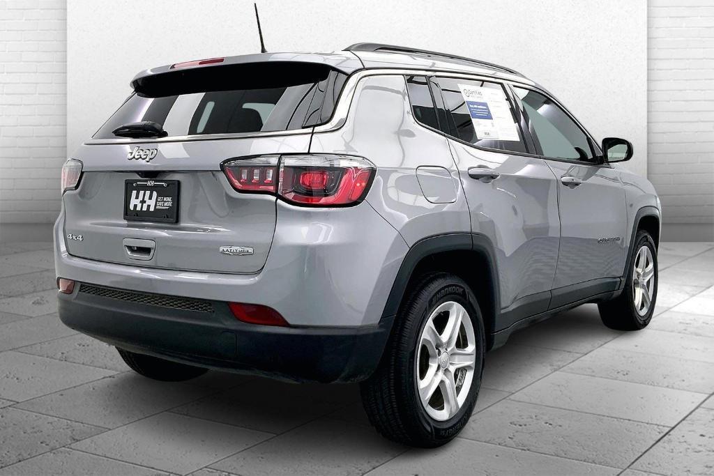used 2023 Jeep Compass car, priced at $25,555