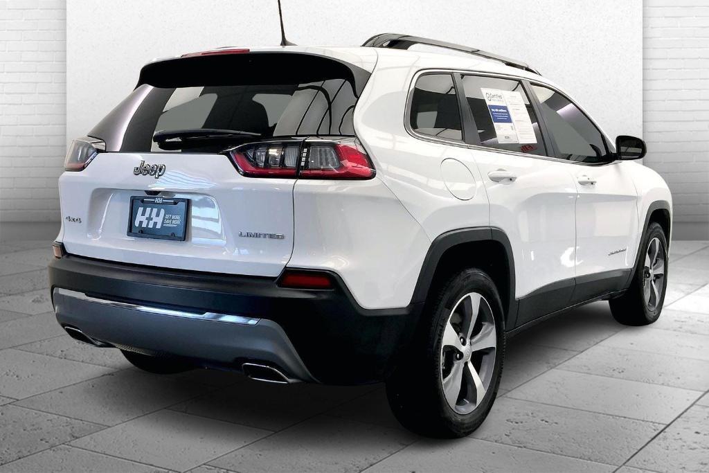 used 2022 Jeep Cherokee car, priced at $28,210