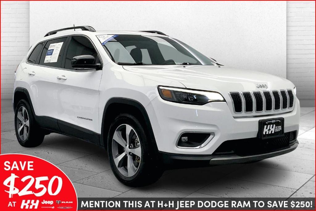 used 2022 Jeep Cherokee car, priced at $28,210