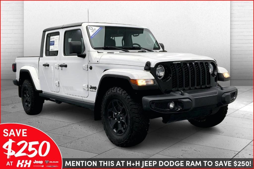 used 2021 Jeep Gladiator car, priced at $31,800