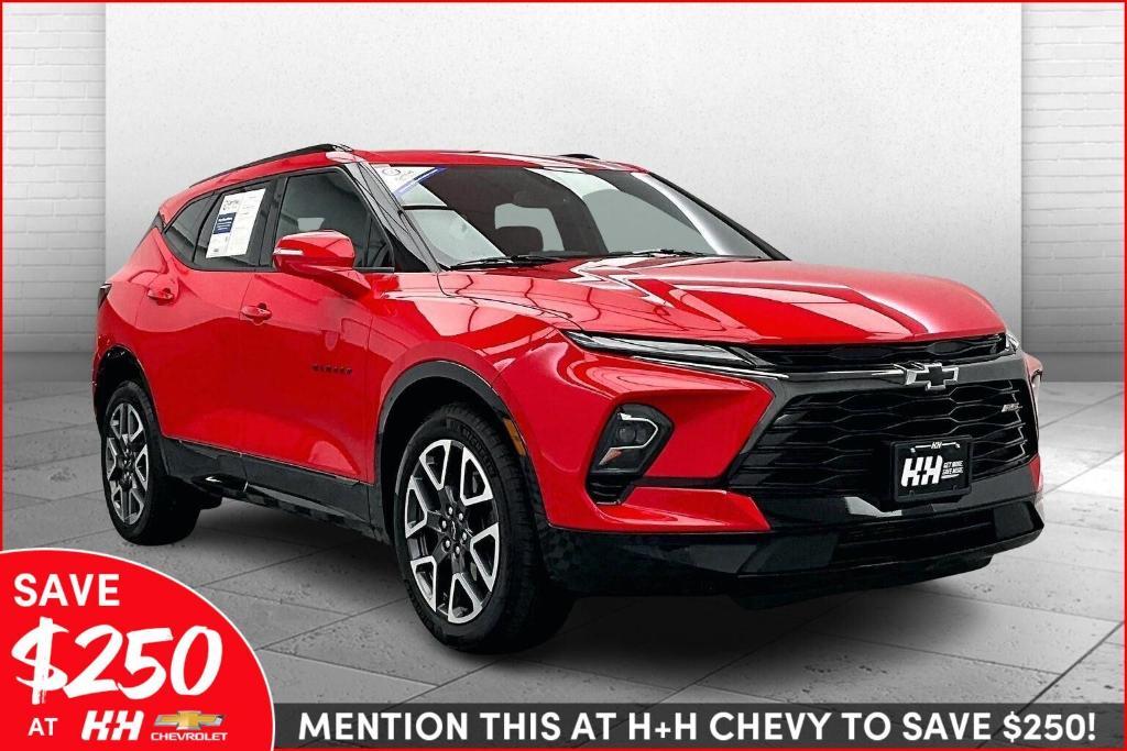 used 2024 Chevrolet Blazer car, priced at $35,998