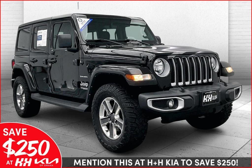 used 2022 Jeep Wrangler Unlimited car, priced at $36,000