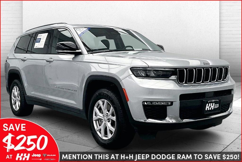 used 2021 Jeep Grand Cherokee L car, priced at $30,980