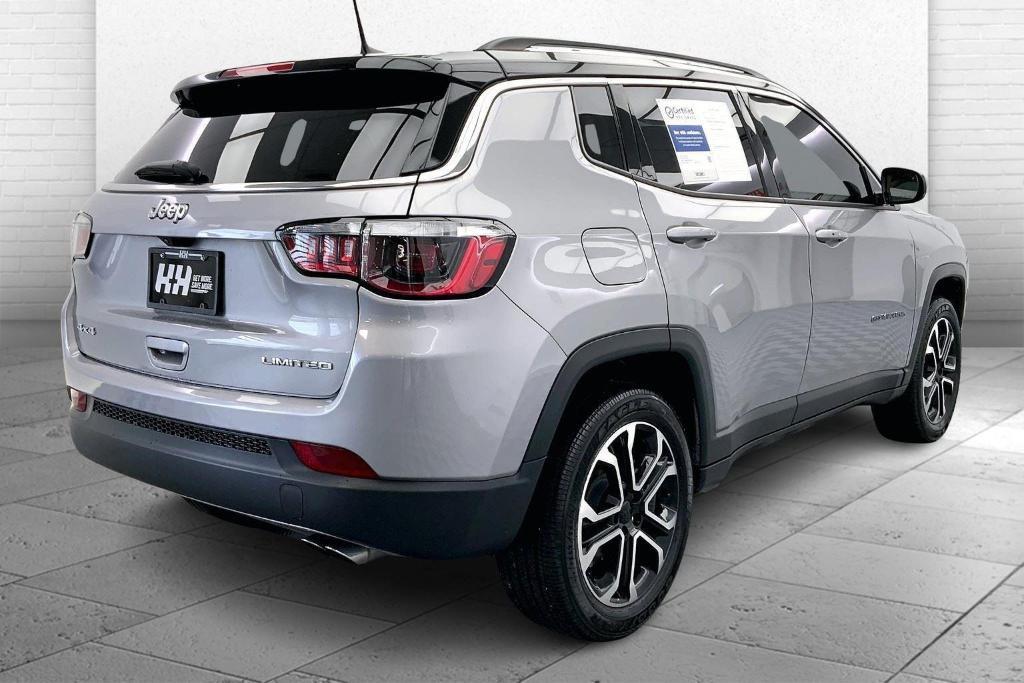 used 2022 Jeep Compass car, priced at $25,888