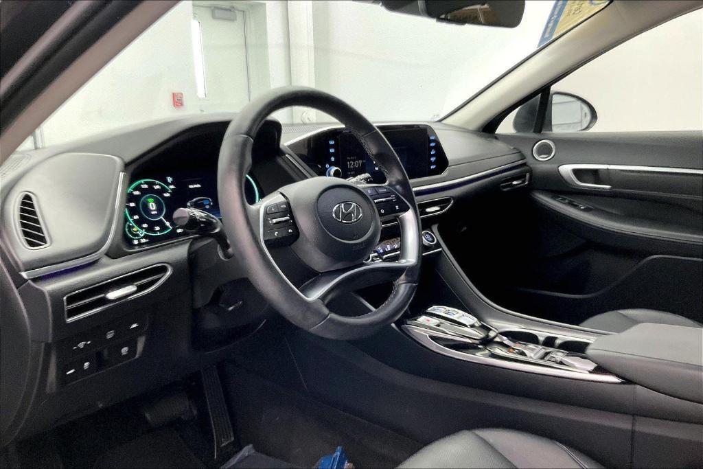 used 2022 Hyundai Sonata Hybrid car, priced at $25,500