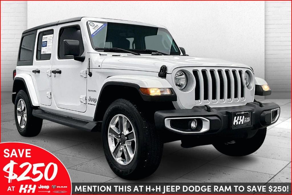 used 2023 Jeep Wrangler car, priced at $38,443