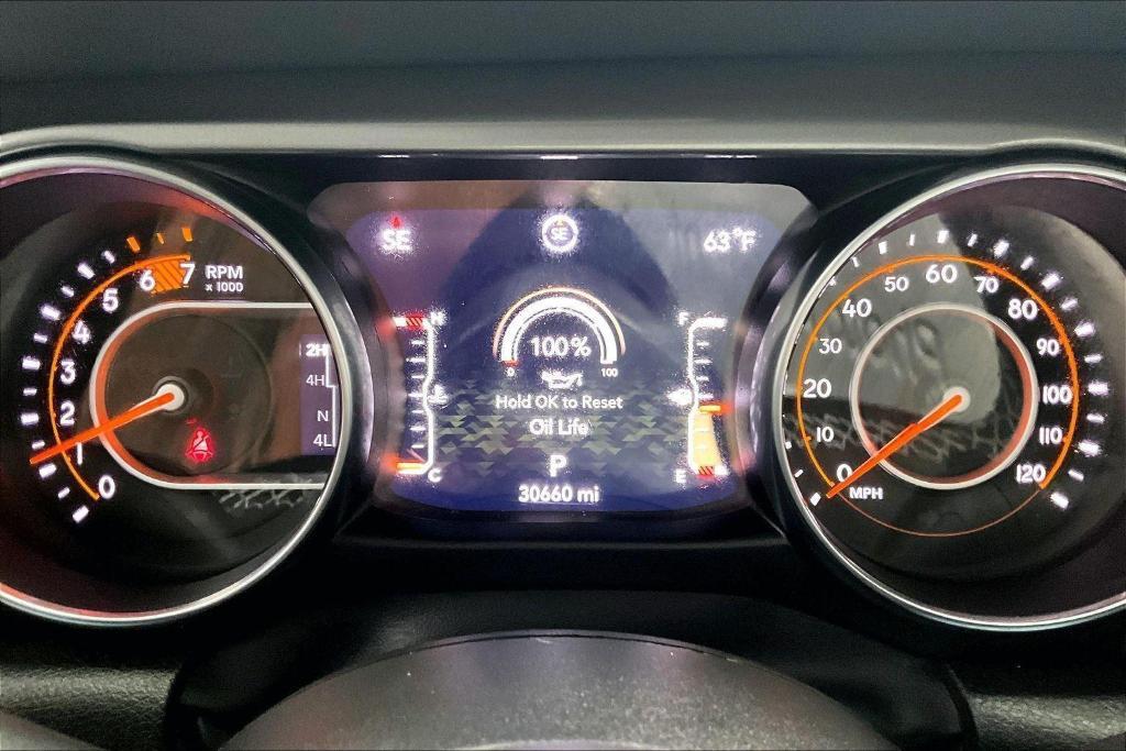 used 2023 Jeep Wrangler car, priced at $38,443