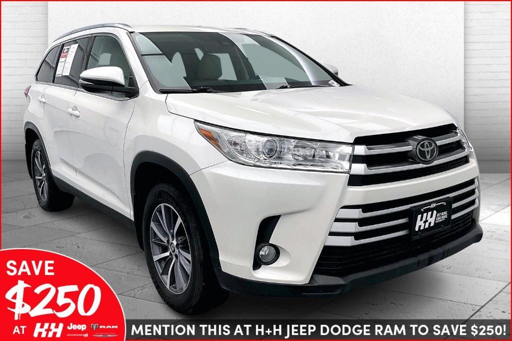 used 2019 Toyota Highlander car, priced at $26,359