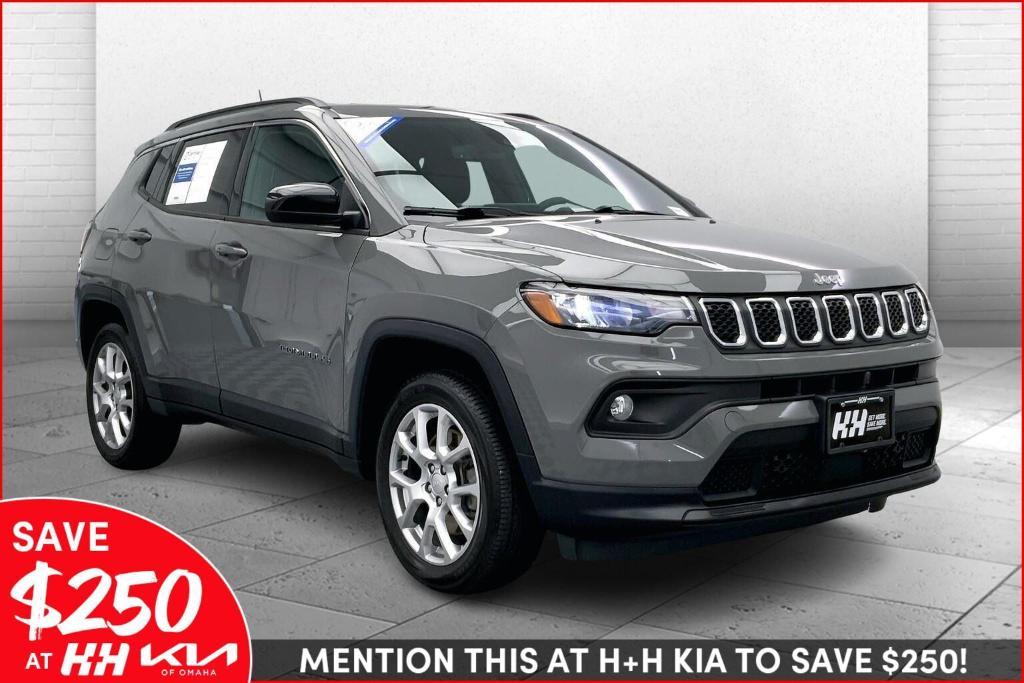 used 2024 Jeep Compass car, priced at $28,500