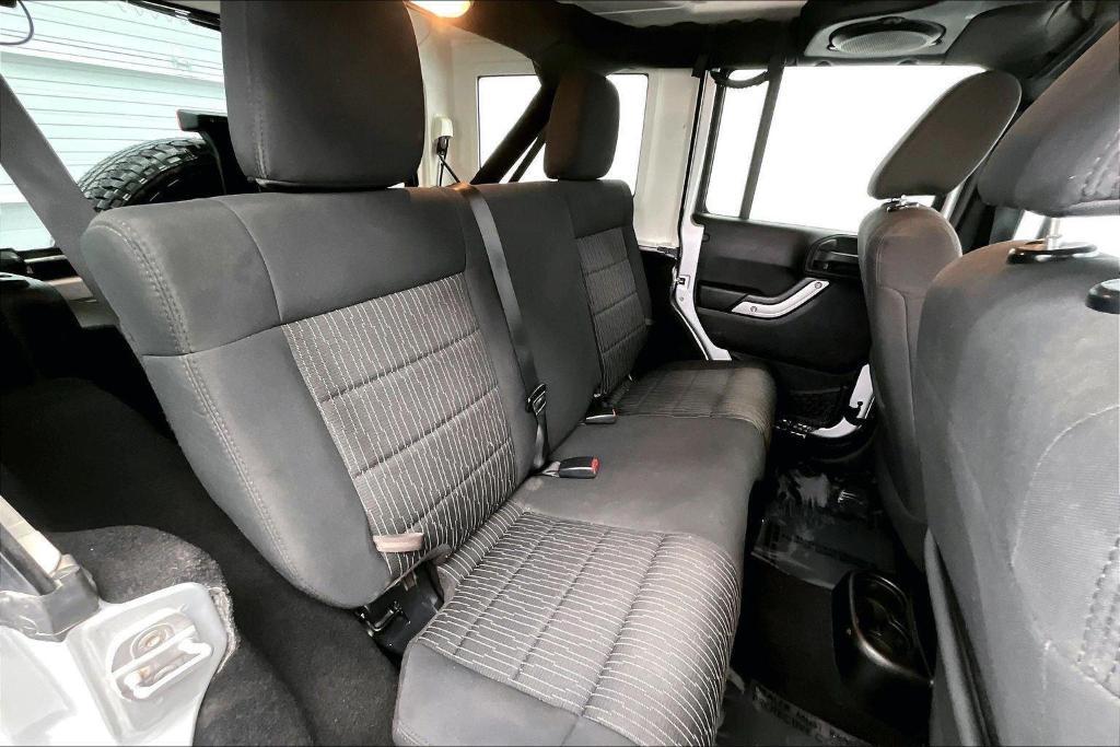 used 2012 Jeep Wrangler Unlimited car, priced at $16,589