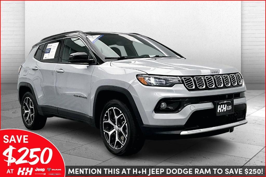 used 2024 Jeep Compass car, priced at $28,700