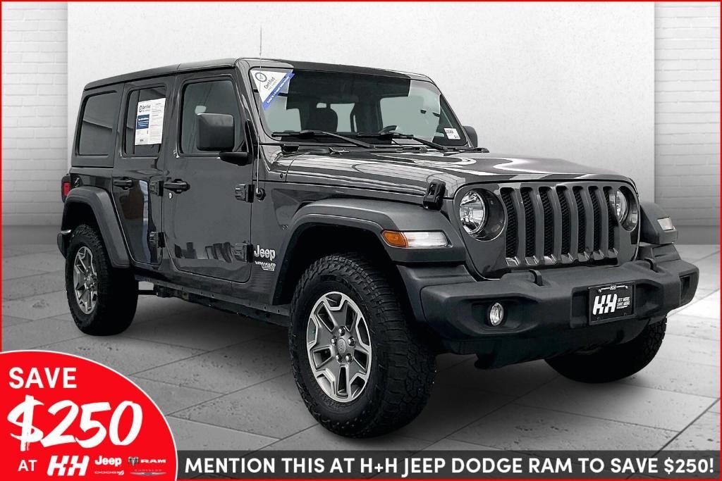 used 2019 Jeep Wrangler Unlimited car, priced at $26,980