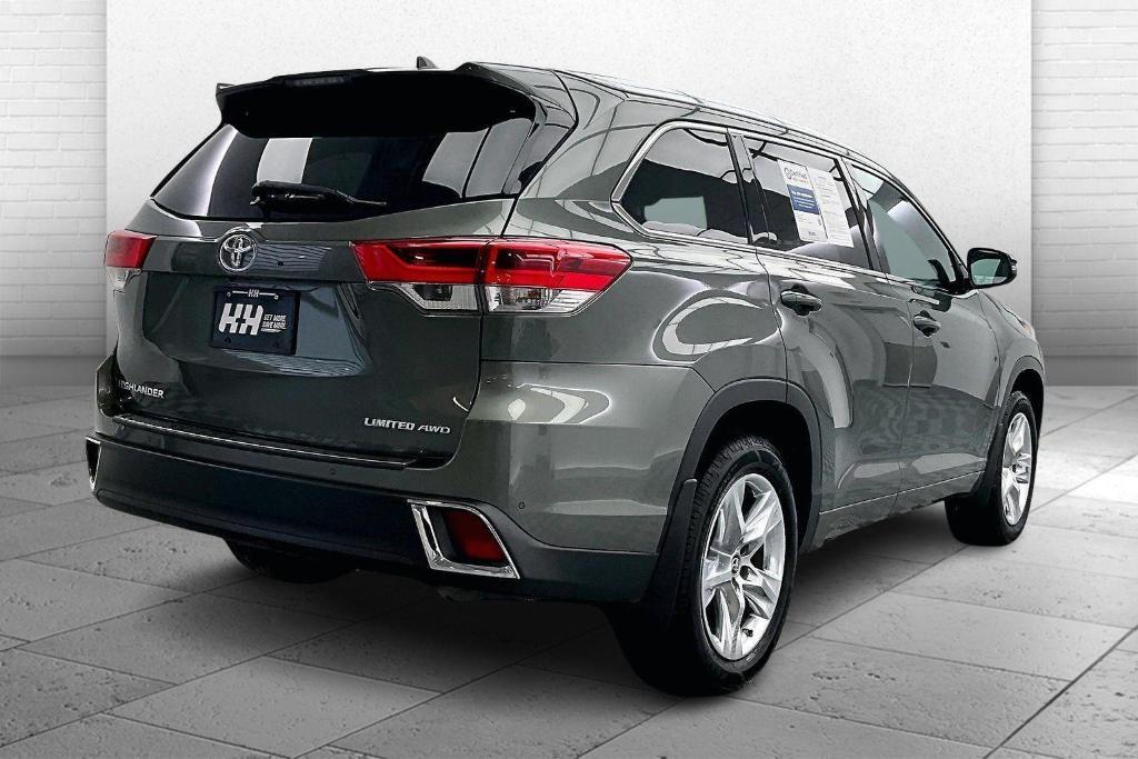used 2019 Toyota Highlander car, priced at $27,000