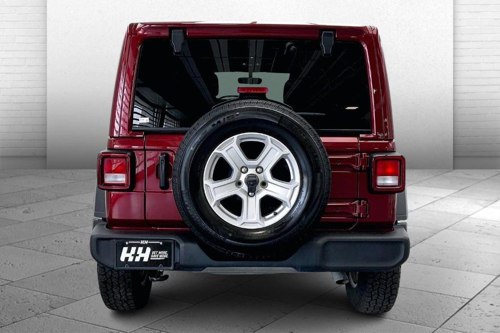 used 2022 Jeep Wrangler Unlimited car, priced at $30,000