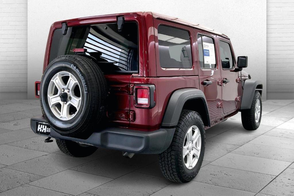 used 2022 Jeep Wrangler Unlimited car, priced at $30,000