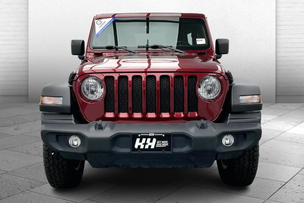 used 2022 Jeep Wrangler Unlimited car, priced at $30,000