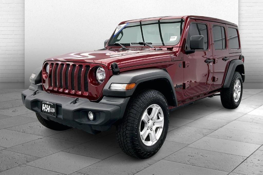 used 2022 Jeep Wrangler Unlimited car, priced at $30,000