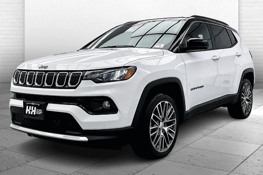 used 2023 Jeep Compass car, priced at $24,357