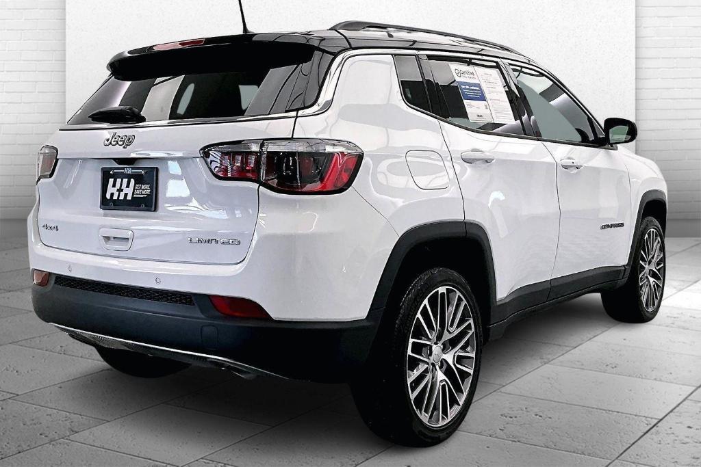 used 2023 Jeep Compass car, priced at $24,357