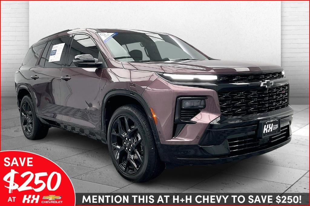 used 2024 Chevrolet Traverse car, priced at $53,290