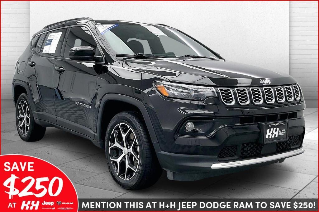 used 2024 Jeep Compass car, priced at $27,300