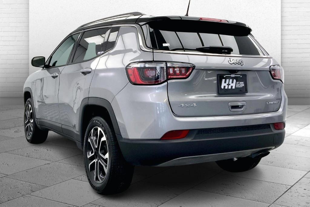 used 2022 Jeep Compass car, priced at $24,444
