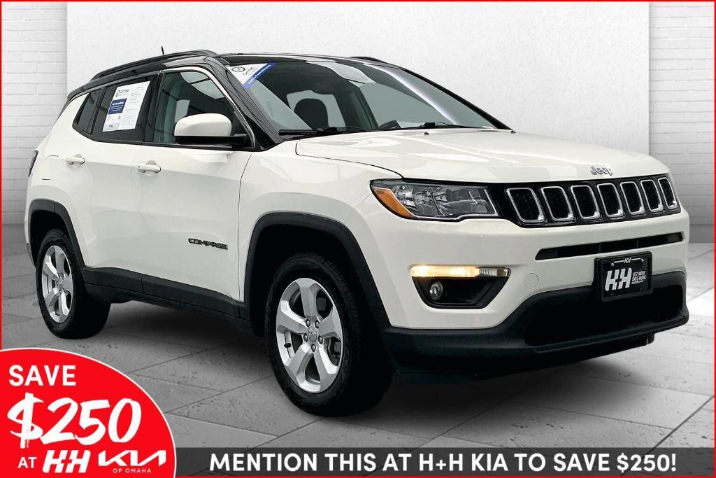 used 2019 Jeep Compass car, priced at $17,500
