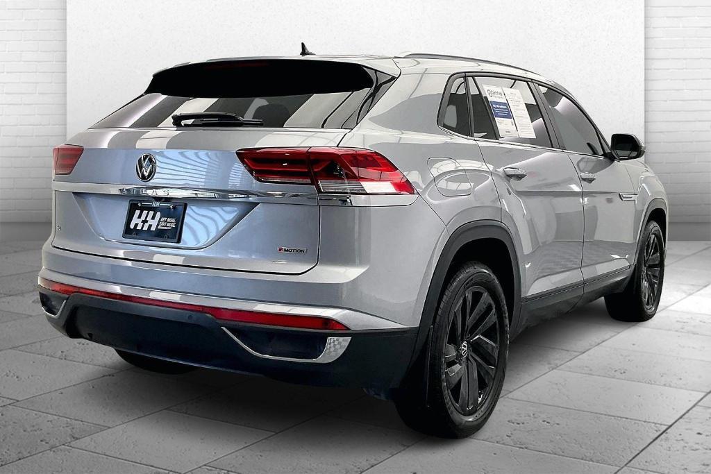 used 2022 Volkswagen Atlas Cross Sport car, priced at $29,000