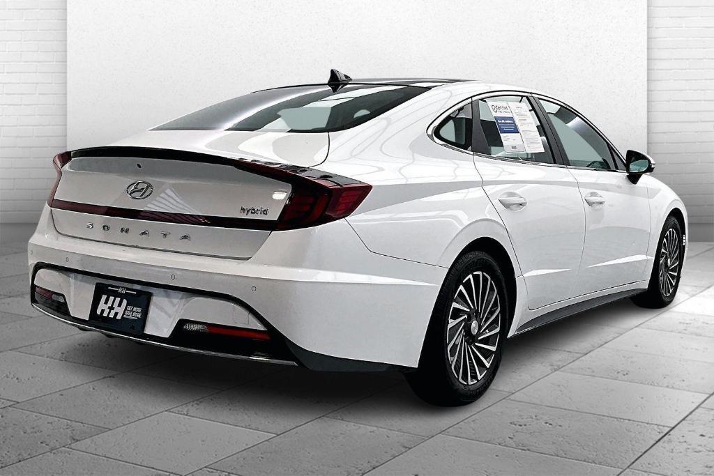 used 2021 Hyundai Sonata Hybrid car, priced at $20,500