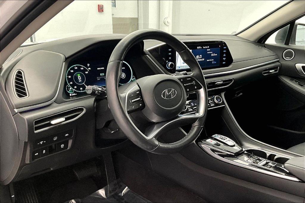 used 2021 Hyundai Sonata Hybrid car, priced at $20,500