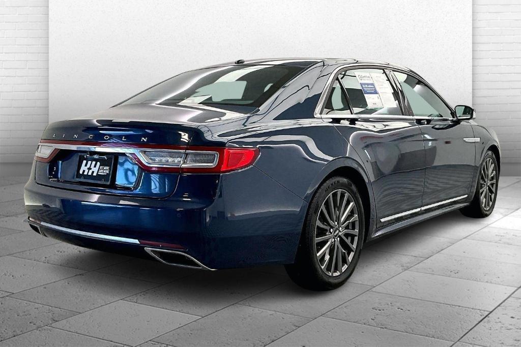 used 2017 Lincoln Continental car, priced at $17,780