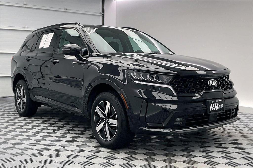 used 2021 Kia Sorento car, priced at $27,000