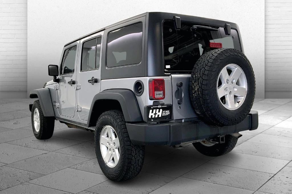 used 2015 Jeep Wrangler Unlimited car, priced at $17,891