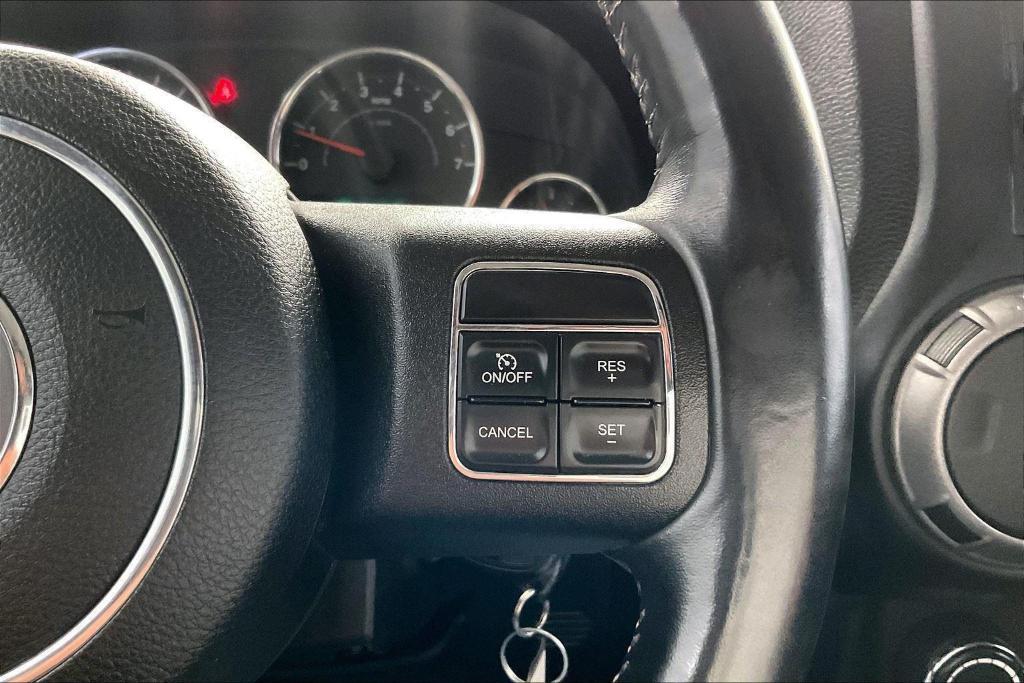used 2015 Jeep Wrangler Unlimited car, priced at $17,891