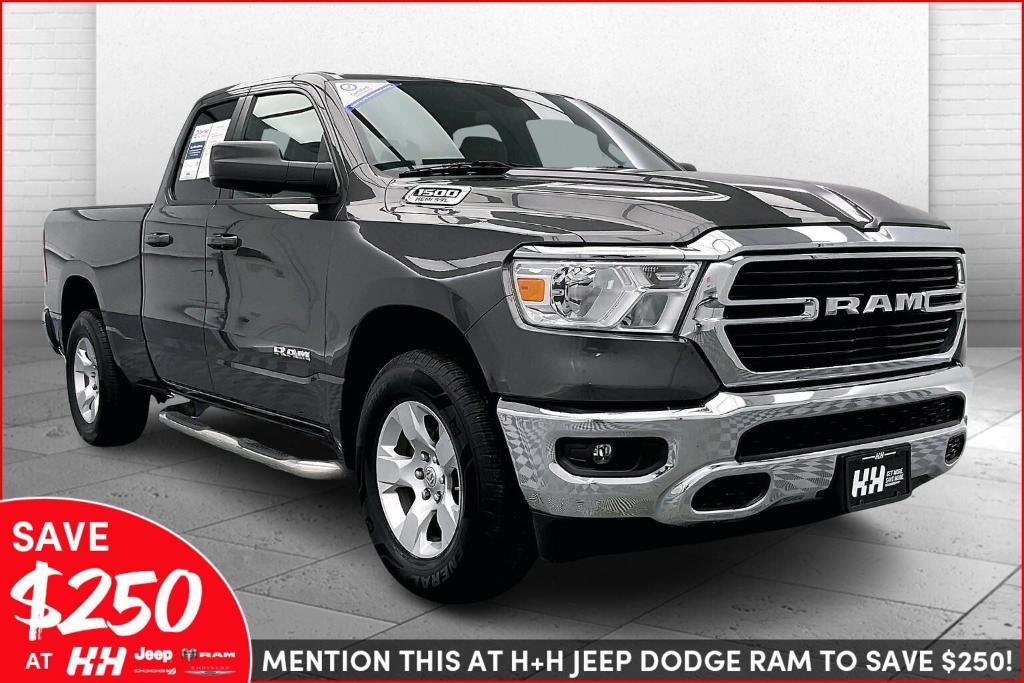 used 2021 Ram 1500 car, priced at $34,646