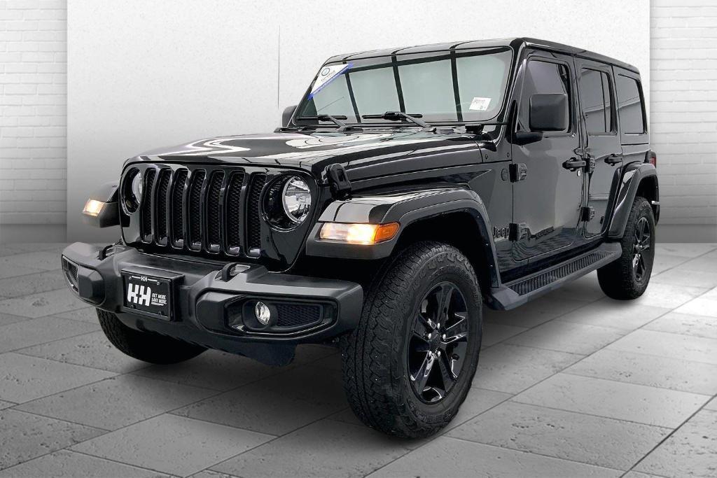 used 2022 Jeep Wrangler Unlimited car, priced at $39,755