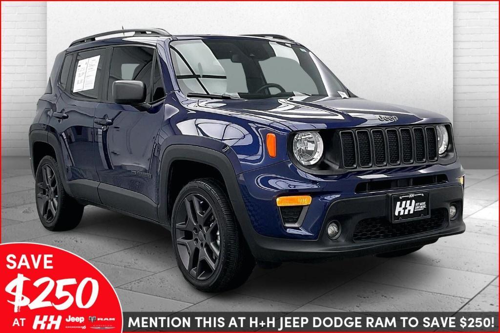 used 2021 Jeep Renegade car, priced at $17,900