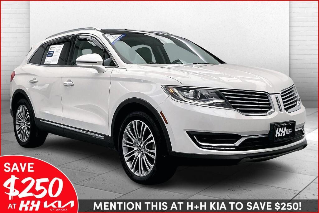 used 2016 Lincoln MKX car, priced at $15,000
