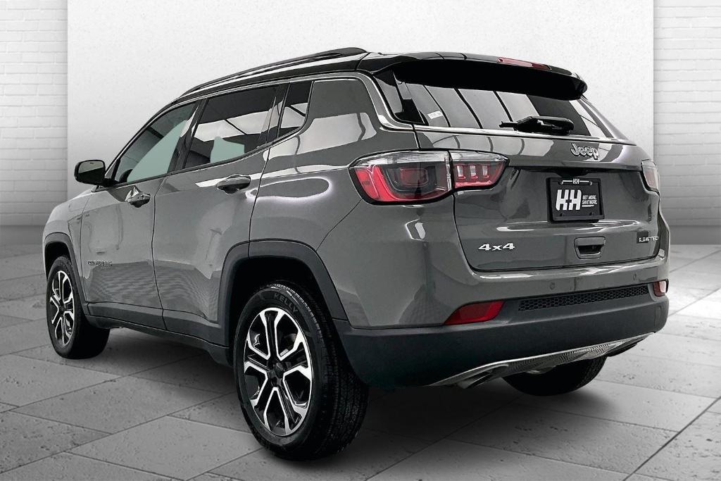 used 2023 Jeep Compass car, priced at $23,400