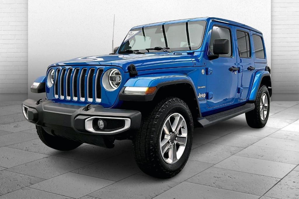 used 2021 Jeep Wrangler Unlimited car, priced at $32,890