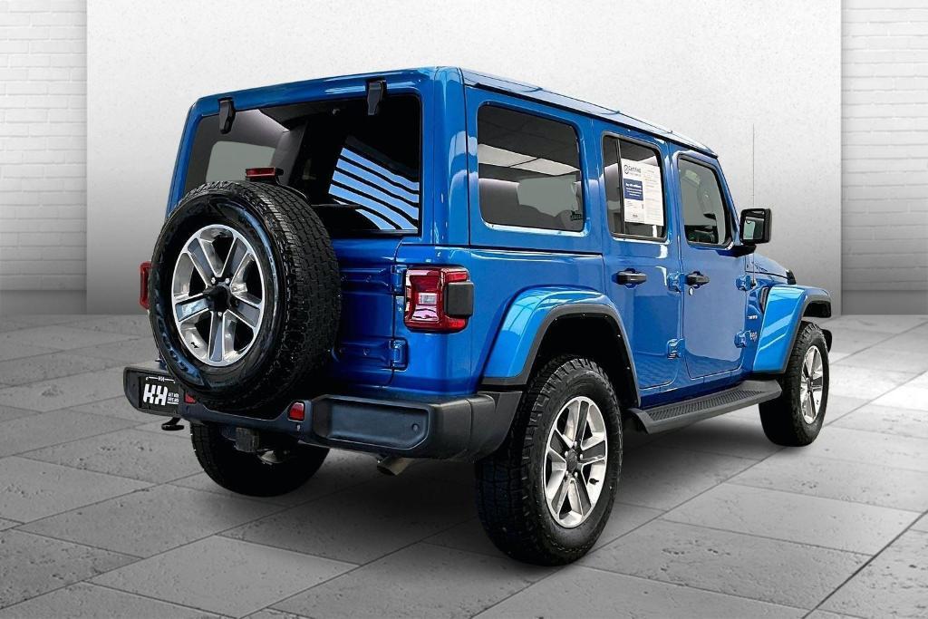 used 2021 Jeep Wrangler Unlimited car, priced at $32,890
