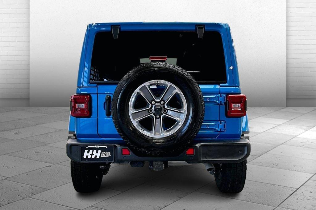 used 2021 Jeep Wrangler Unlimited car, priced at $32,890