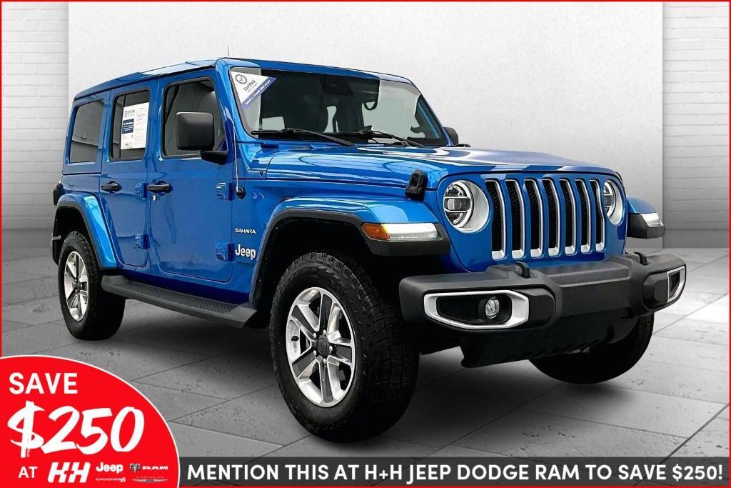 used 2021 Jeep Wrangler Unlimited car, priced at $32,890
