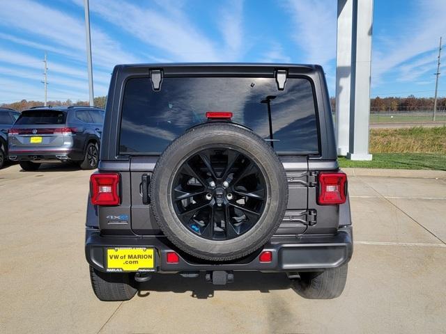 used 2022 Jeep Wrangler Unlimited 4xe car, priced at $35,500