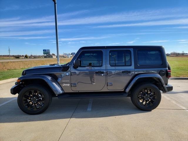 used 2022 Jeep Wrangler Unlimited 4xe car, priced at $35,500