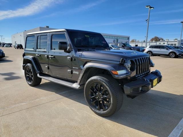 used 2022 Jeep Wrangler Unlimited 4xe car, priced at $35,500